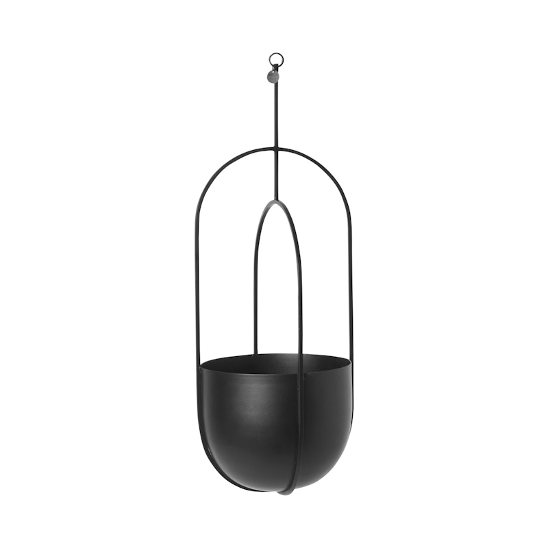 Deco Hanging Pot, Black