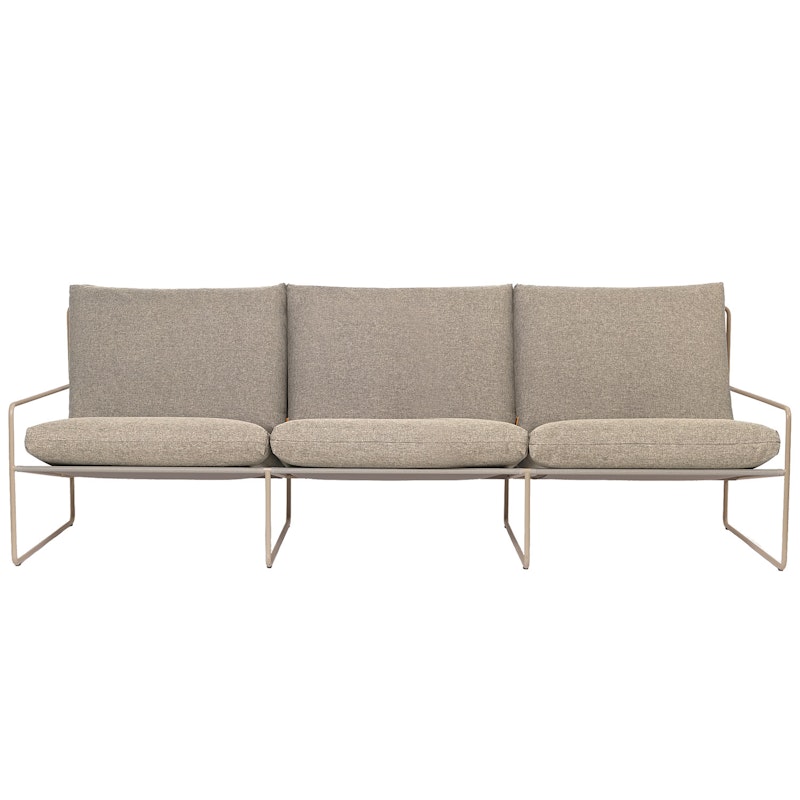 Desert Dolce Sofa Cashmere/Dark Sand 3-Seater