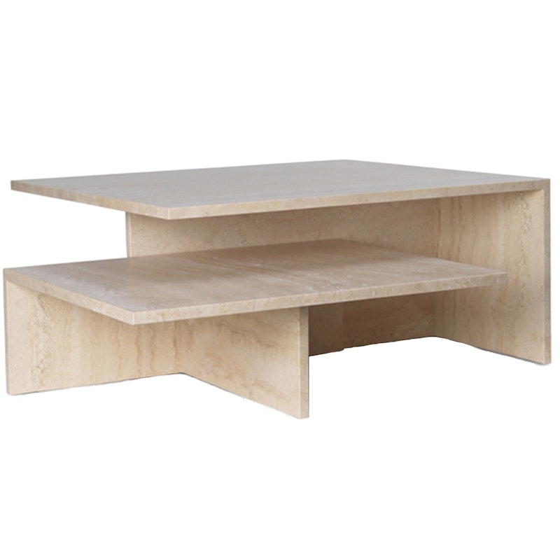 Distinct Grande Duo Coffee Table 133x70 cm, Cashmere