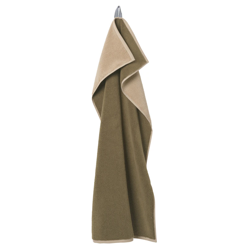Ekko Hand Towel 50x100 cm, Olive / Cashmere