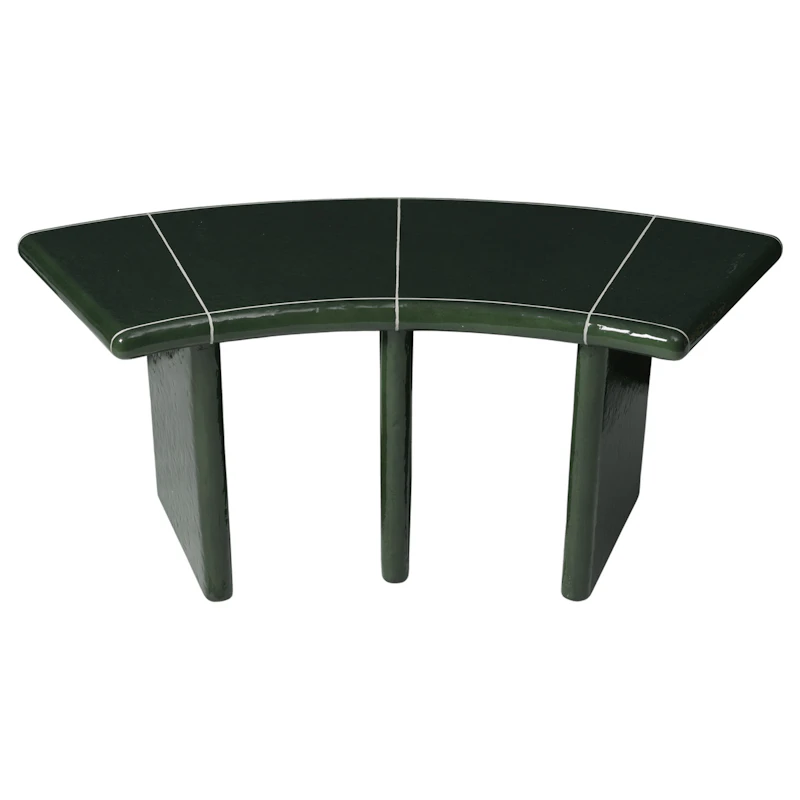 Deya Bench, Dark Green