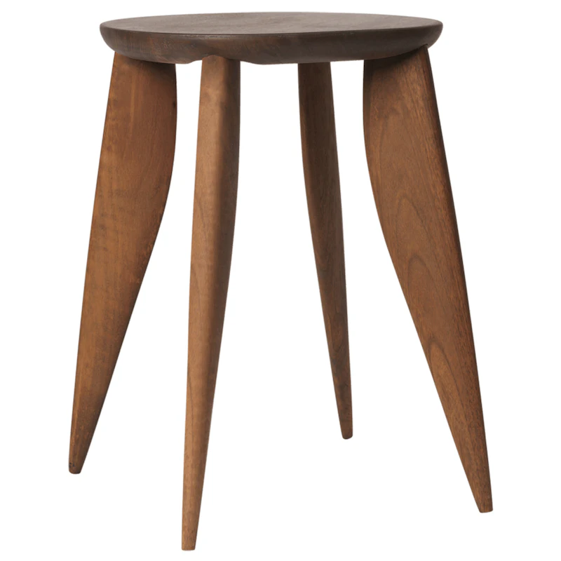 Feve Side Table, Walnut Walnut