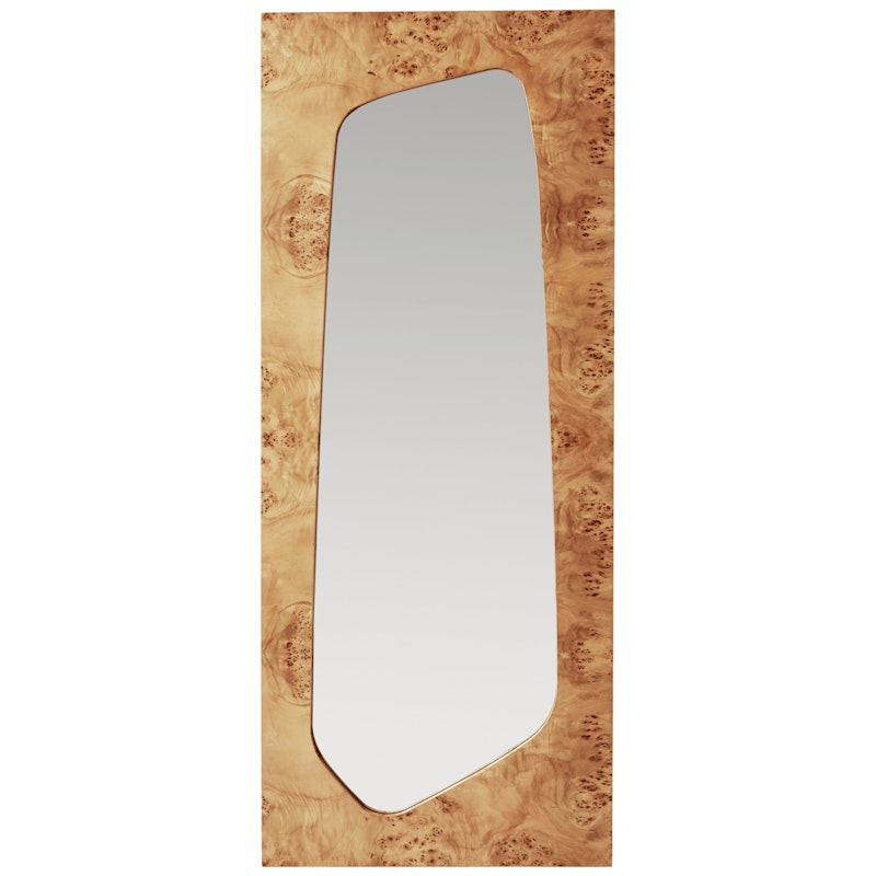 Folia Mirror 55x135 cm, Natural Burlwood