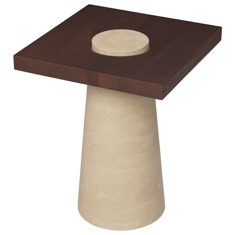 Grova Travertin Pedestal 50 cm