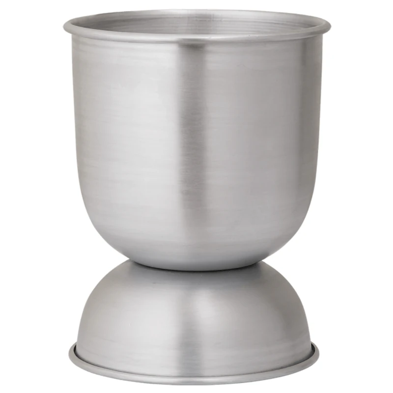 Hourglass Pot H30 cm, Aluminium