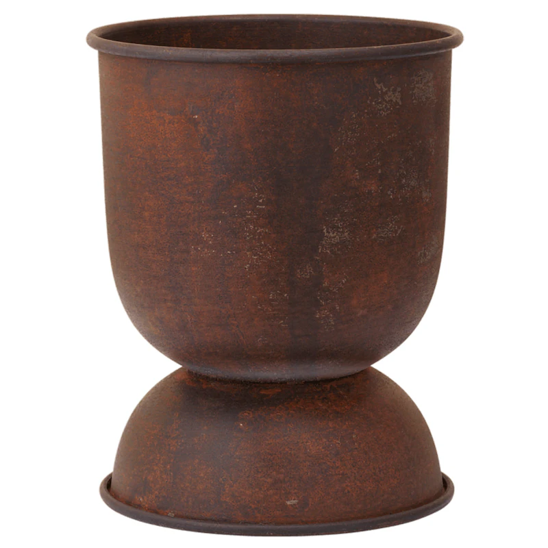 Hourglass Pot H30 cm, Rust