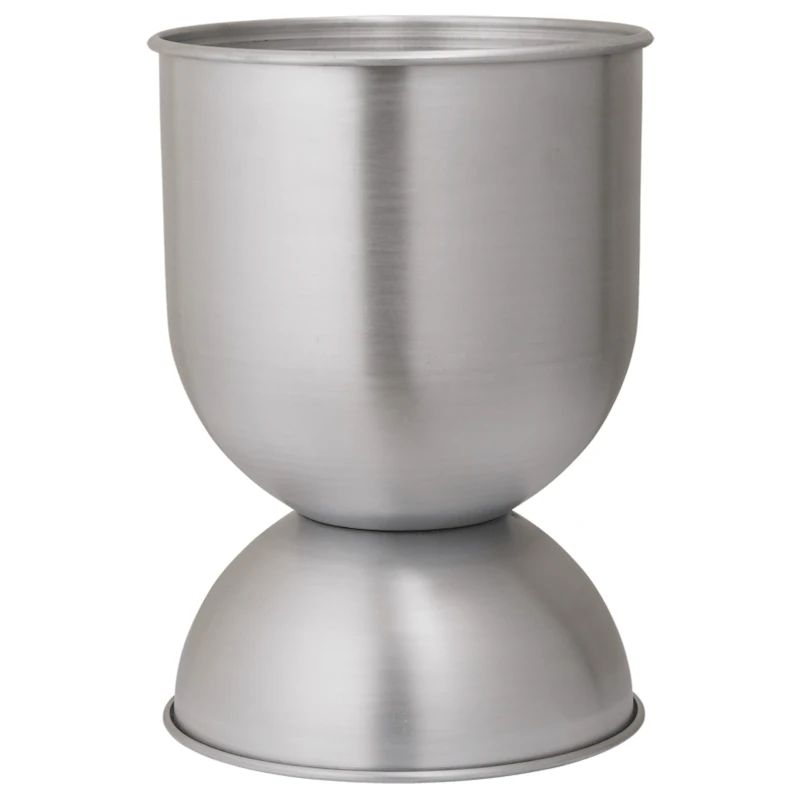 Hourglass Pot H42.5 cm, Aluminium