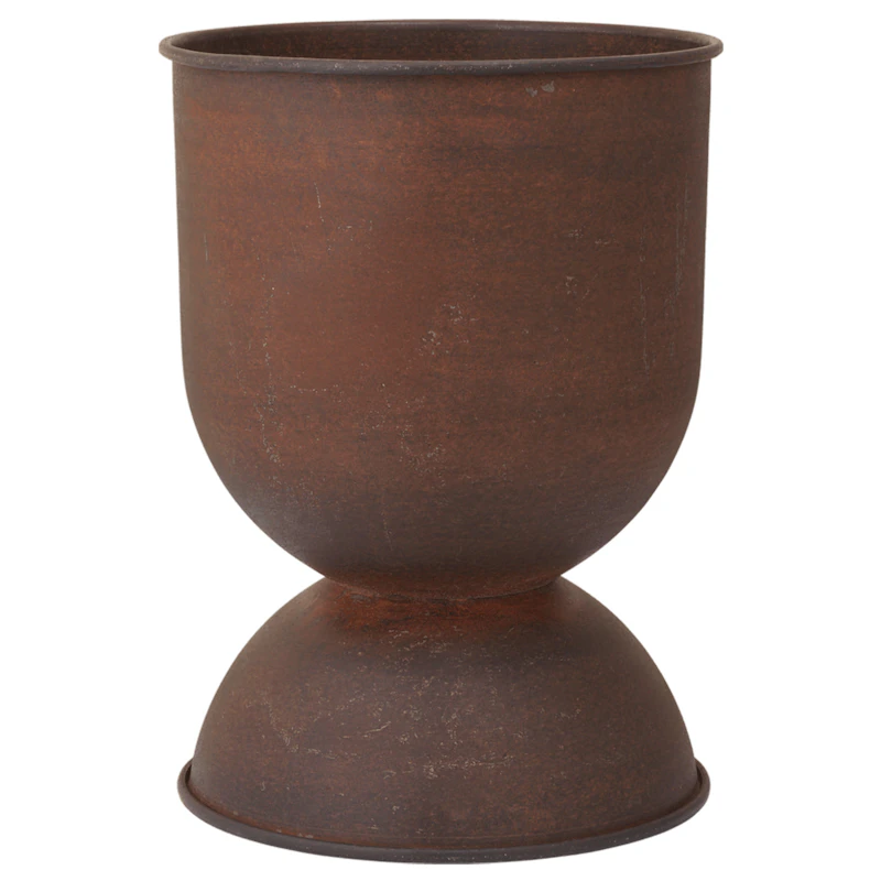 Hourglass Pot H42.5 cm, Rust