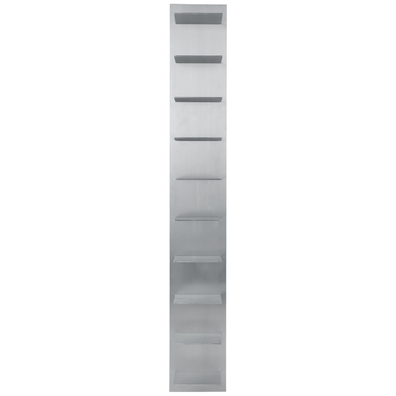 Lager Wall Shelf Tall, Aluminium