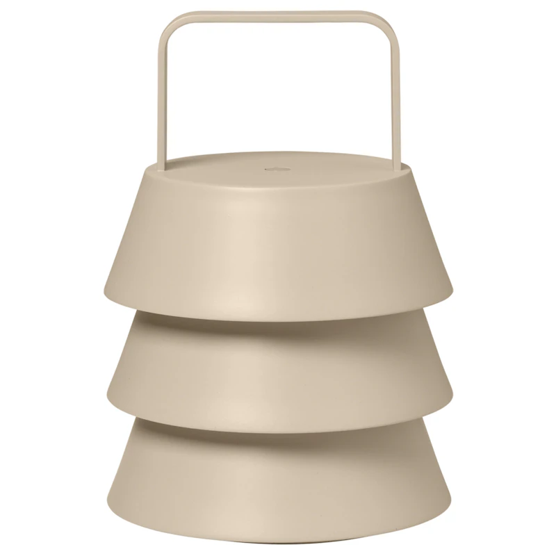 Luver Portable Lamp, Cashmere