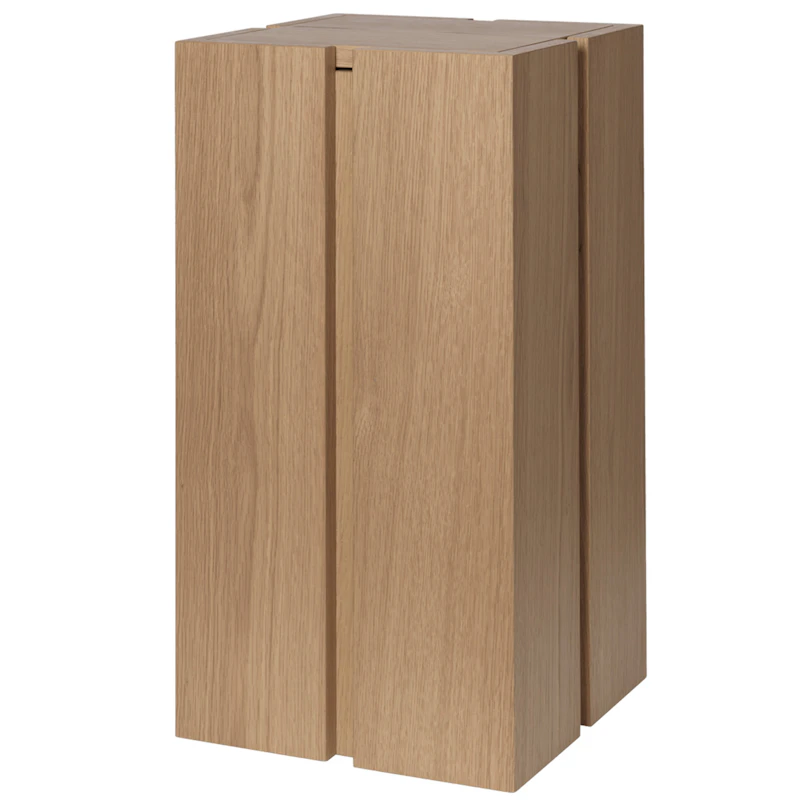 Parcel Pedestal H60 cm, Oak