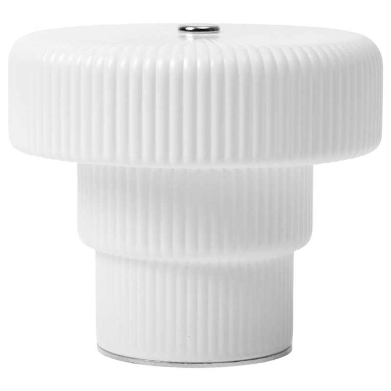 Ripple Table Lamp Portable, White