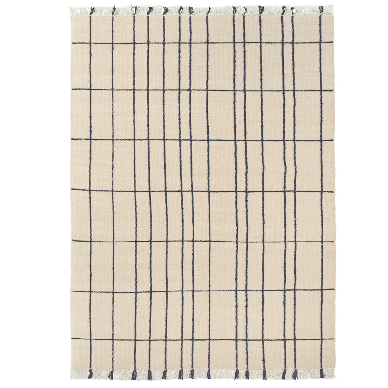 Sen Rug 140x200 cm, Indigo