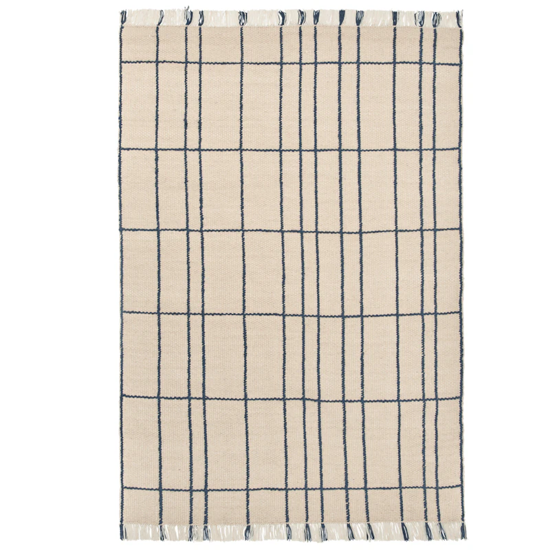 Sen Rug 170x240 cm, Indigo