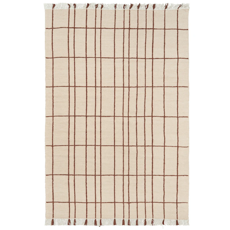 Sen Rug 170x240 cm, Chestnut