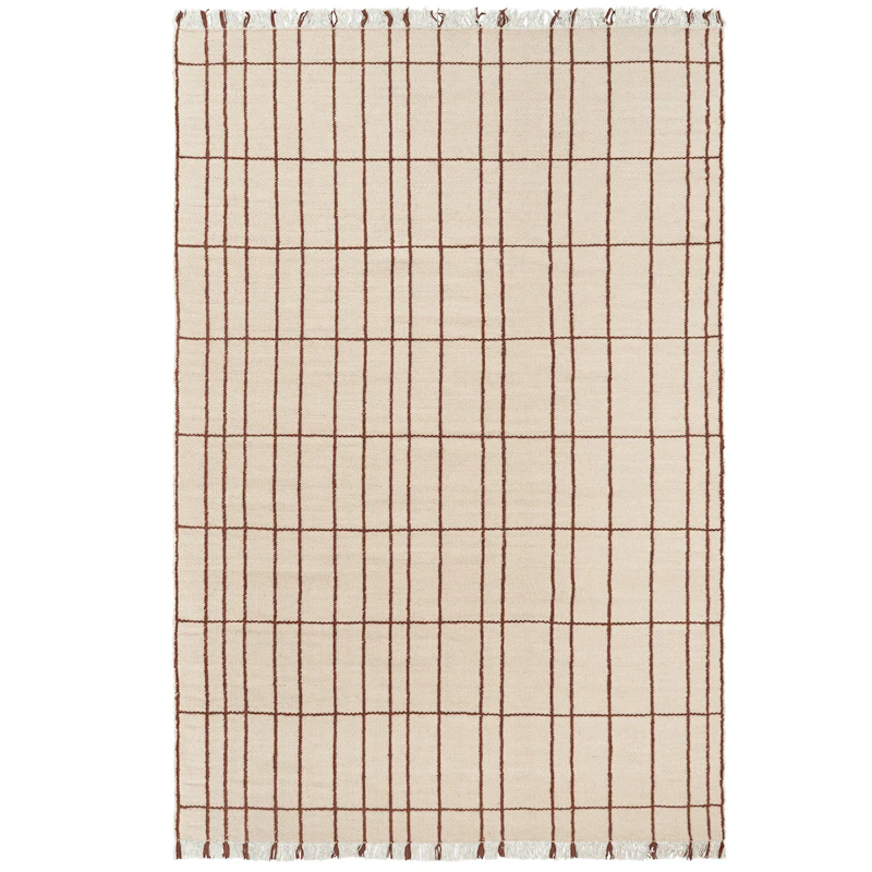 Sen Rug 200x300 cm, Chestnut