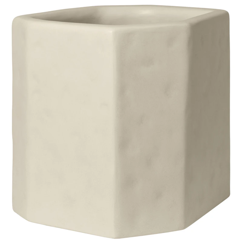 Staffa Flower Pot H36 cm, Ivory
