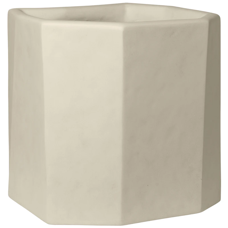 Staffa Flower Pot H45 cm, Ivory