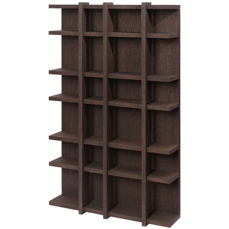 Tilem Wall Shelf 4x6, Dark Oak