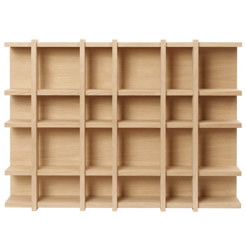 Tilem Wall Shelf 6x4, Oak