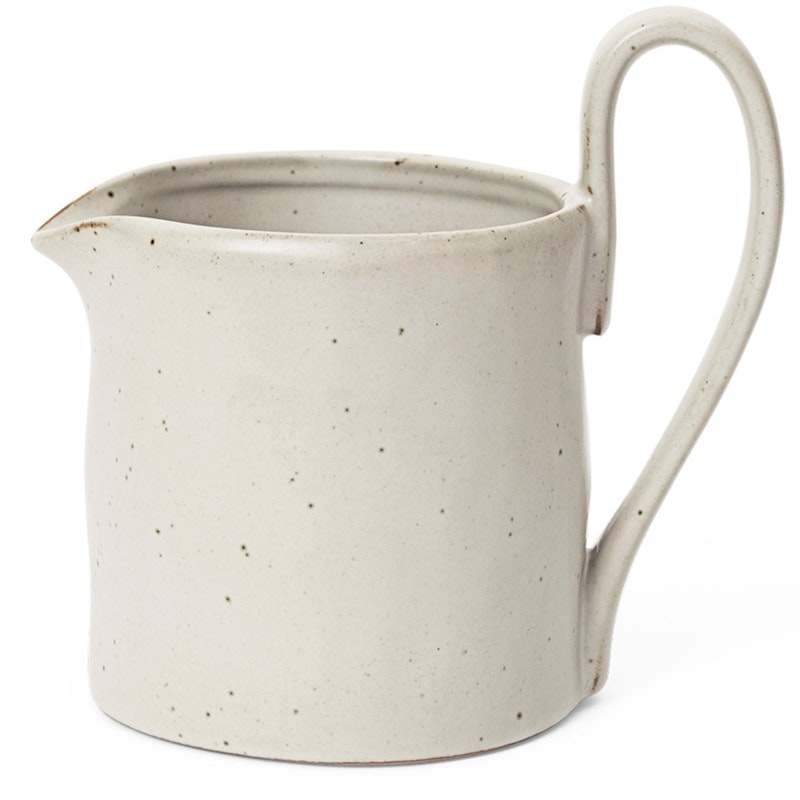 Flow Milk Jug 19 cl, Off-white