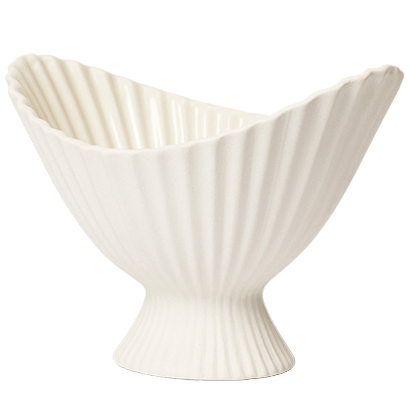 Fountain Centrepiece Bowl, 19 cm, Off-white