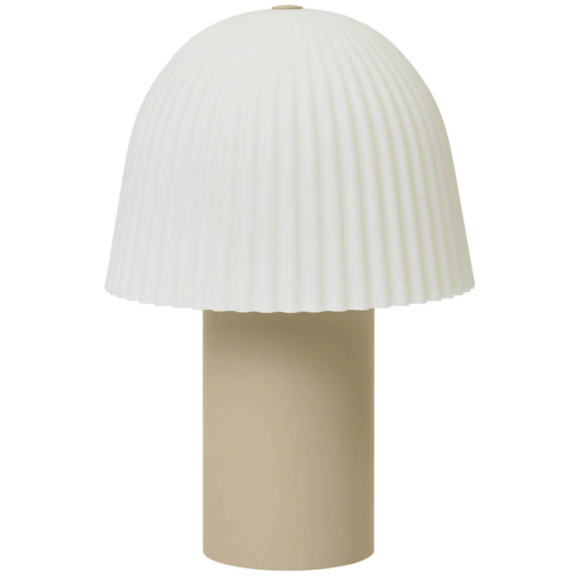 Frill Portable Lamp, Cashmere