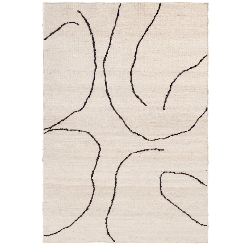 Gesso Rug 140x200 cm, Off-white
