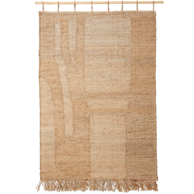 Harvest Wall Rug 100x165 cm, Natural