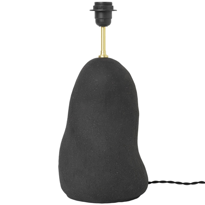 Hebe Medium Lamp Base, Dark Grey