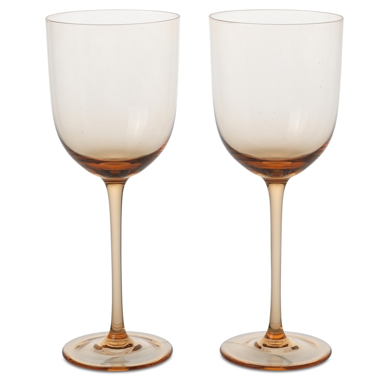 Host White Wine Glasses 2-pack, Blush
