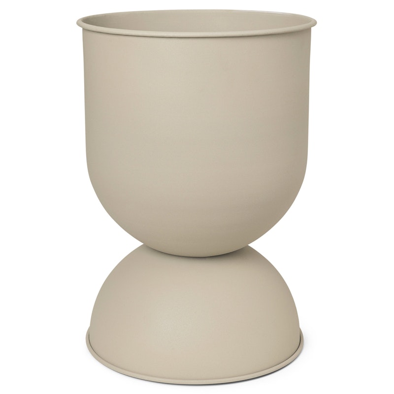 Hourglass Pot Cashmere, 59 cm