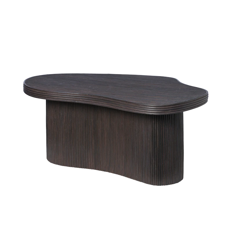 Isola Coffee Table, Dark Stained