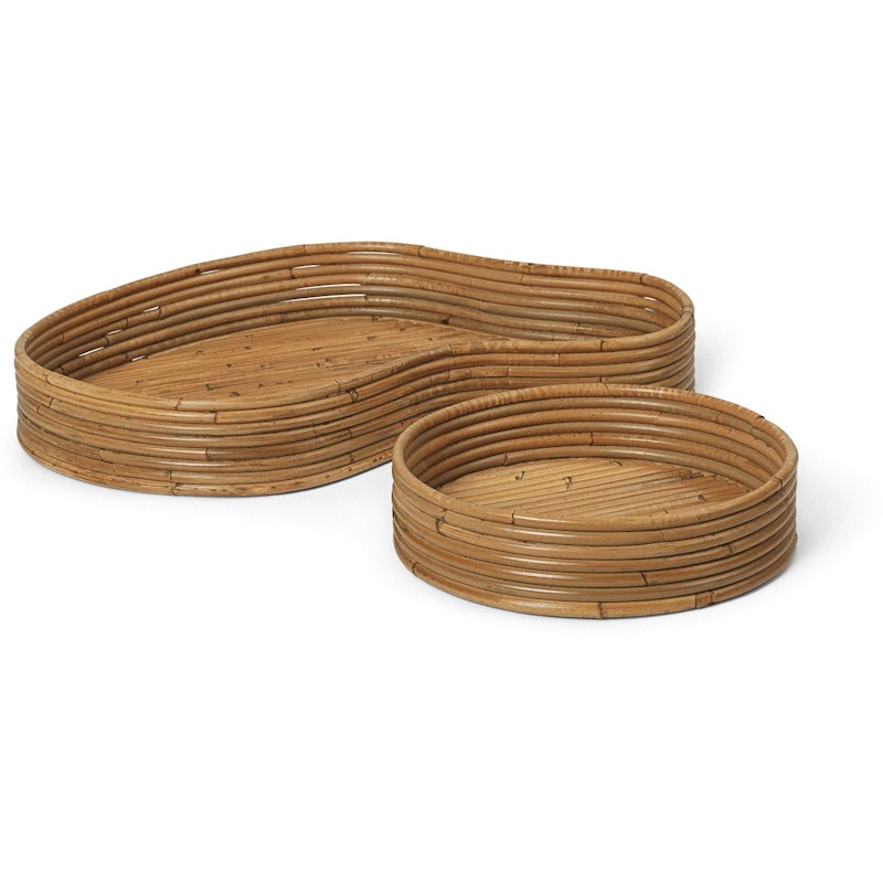 Isola Tray Natural 2-pack