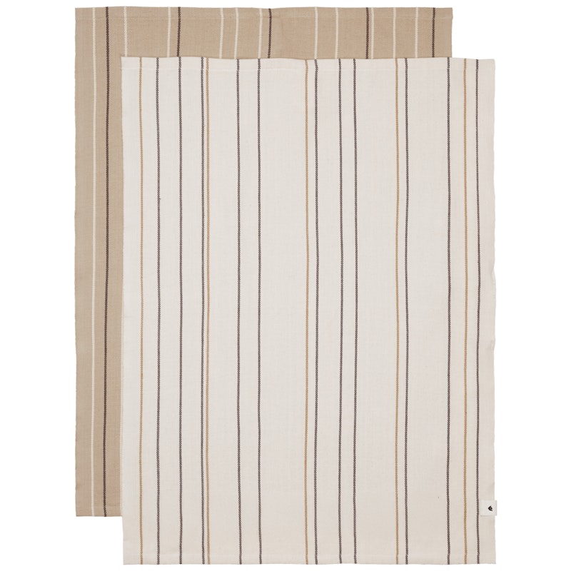 Ito Kitchen Towel 50x70 cm 2-pack, Parchment / Cashmere