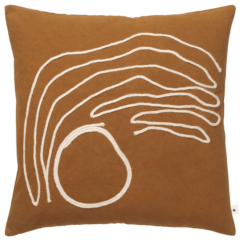 Jot Cushion 50x50 cm, Aged Gold