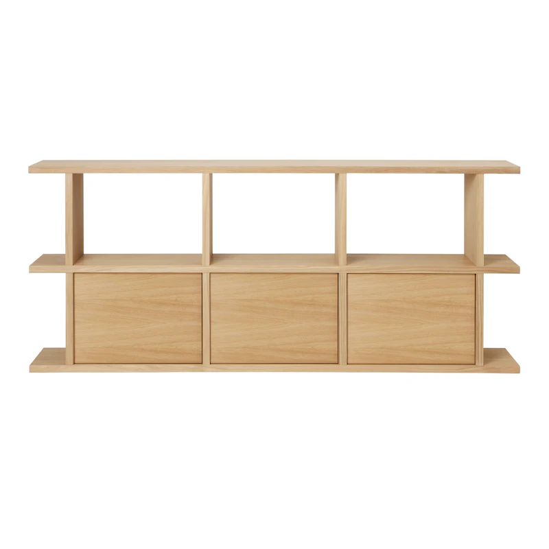 Kona Book Shelf, Natural Oak
