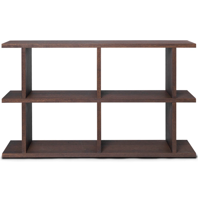 Kona Bookcase 2x2, Dark Stained