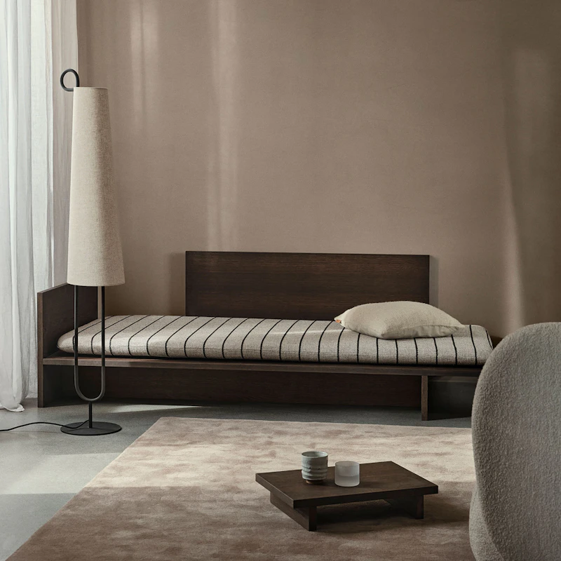 Kona Low Side Table 49 x 10 x 33.5 cm, Dark Stained | RoyalDesign
