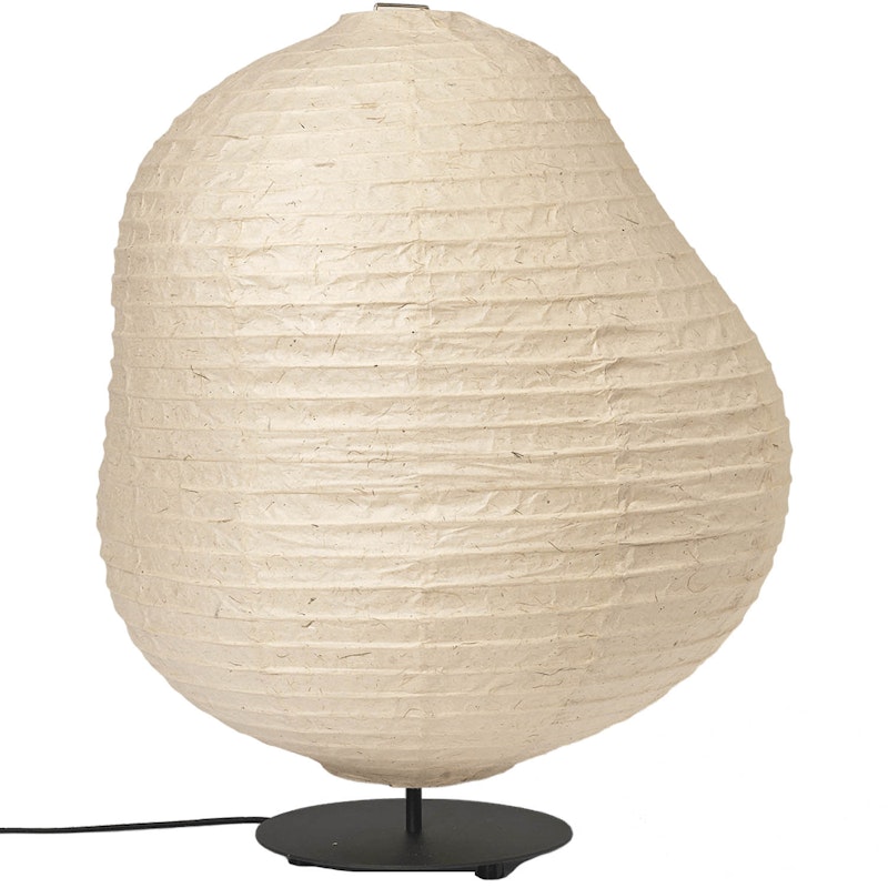 Kurbis Floor Lamp Ø60 cm, Natural/Black Low