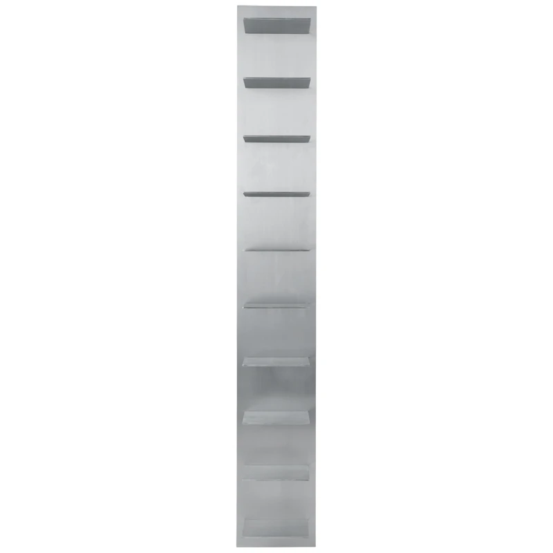 Lager Wall Shelf Tall, Aluminium