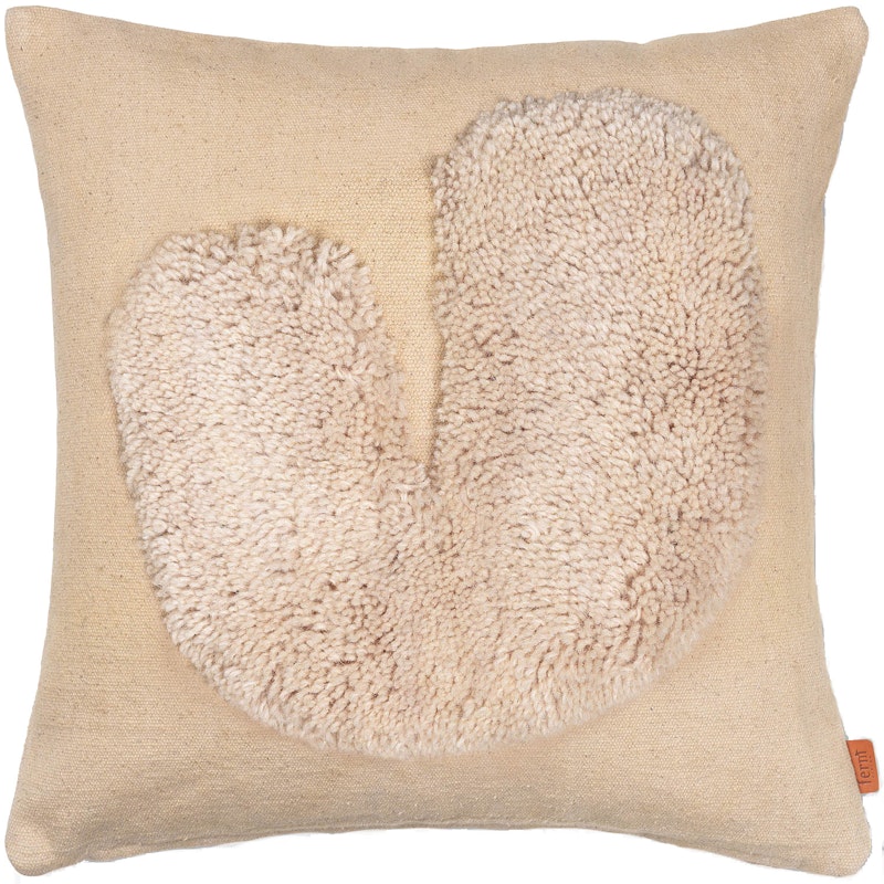 Lay Cushion Cover 50x50 cm, Off-white / Sand