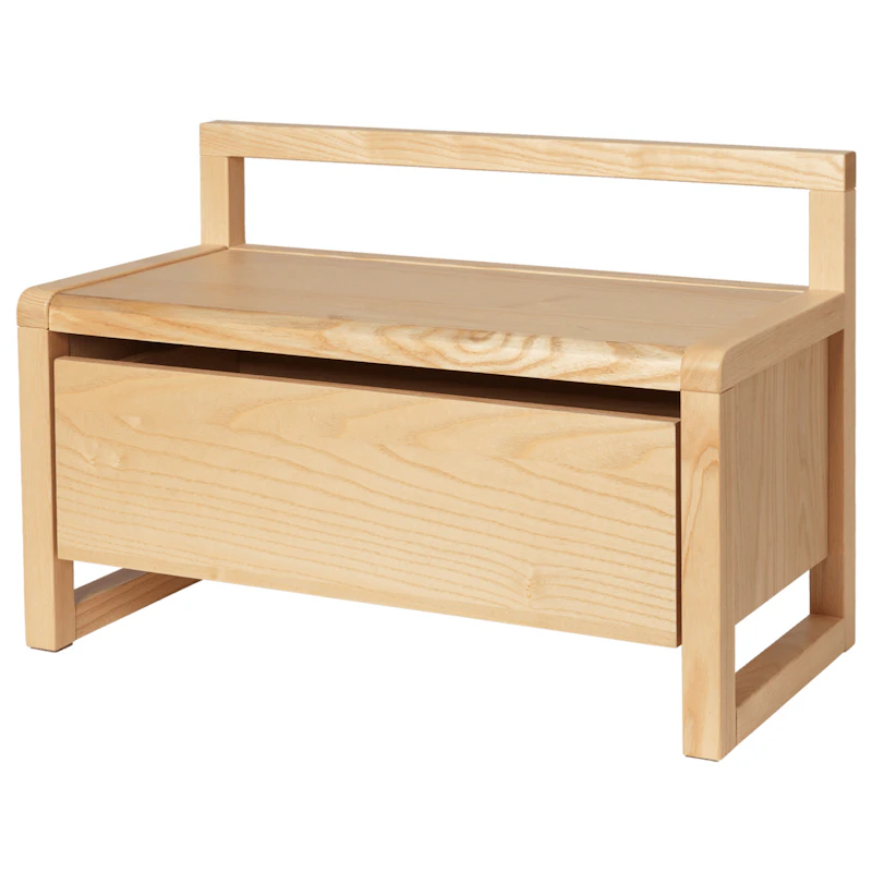 Little Architect Storage Bench, Ash