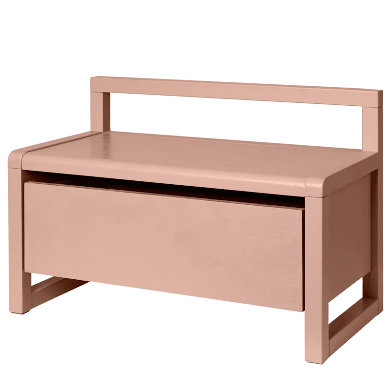Little Architect Storage Bench, Rose