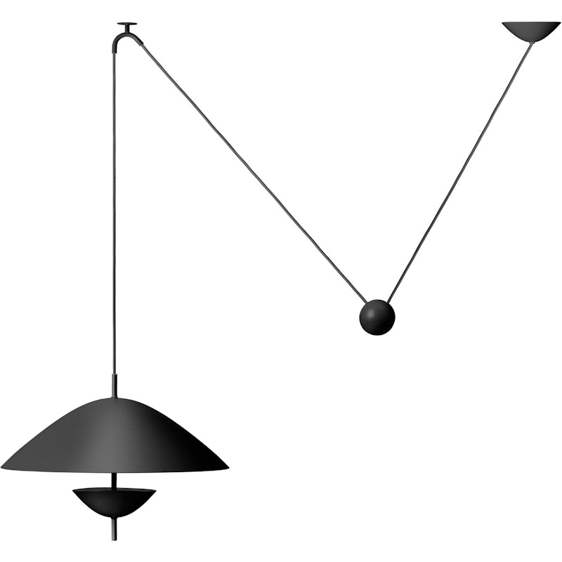 Lod Pendant Lamp, Iron Black