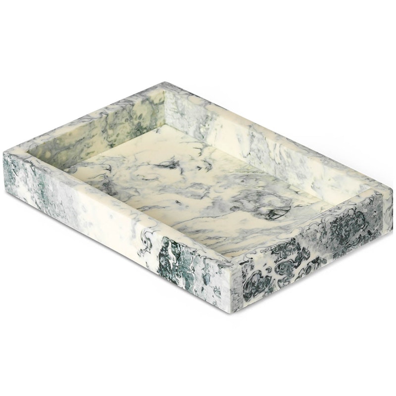 Mist Tray 10x15 cm, Off-white / Emerald