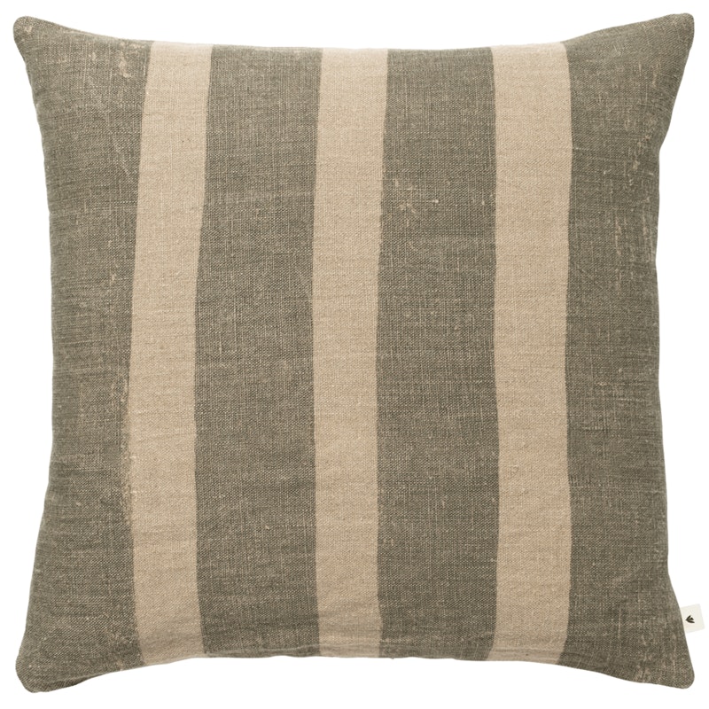 Oleo Cushion 50x50 cm, Natural / Tea Green