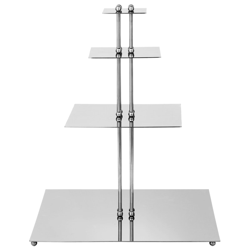Orbelle Tier Cake Stand, Mirror Polished