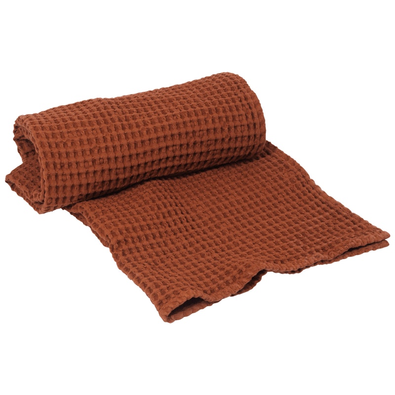 Organic Bath Towel 70x140 cm, Brown Clay