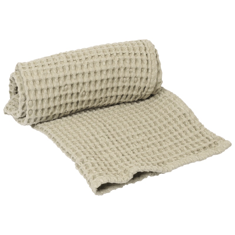 Organic Hand Towel 50x100 cm, Light Celedon